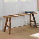 Paddock - Rustic Bench - Brown, Dark