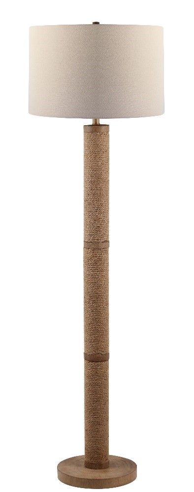 Chester - Floor Lamp - Natural Finish