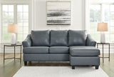 Genoa - Sofa Chaise - Steel