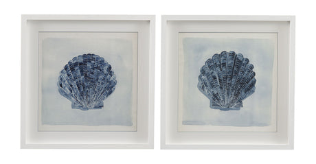 Blue Treasure I Framed Print - Blue