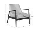 Bev - Accent Chair - White