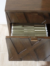 Cross Effect - Ellison Media Center - Dark Brown