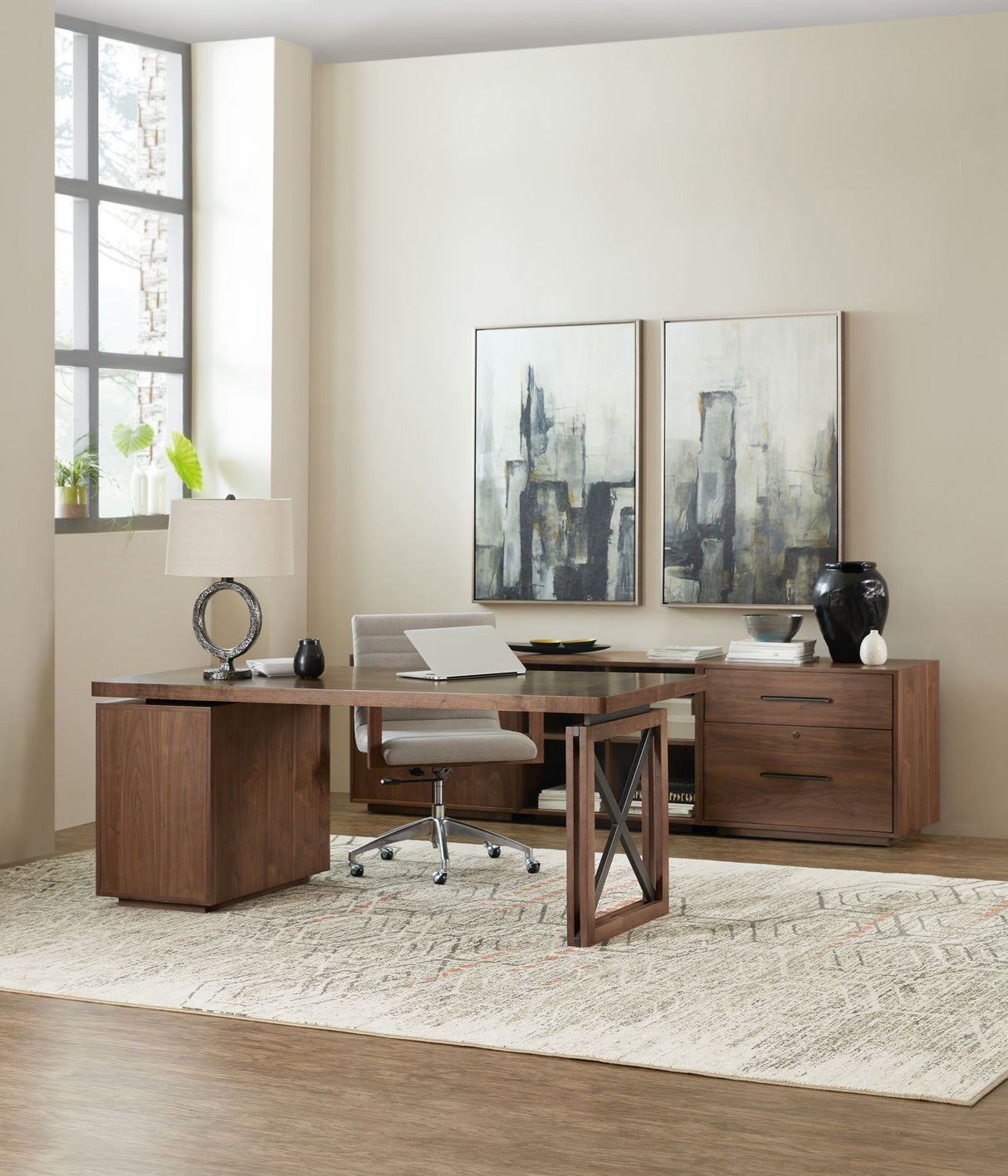 Elon - Lateral File - Dark Brown