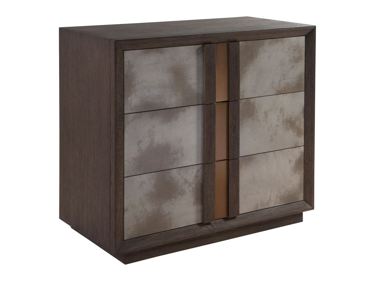 Andare - Andare Hall Chest - Dark Brown / Gray