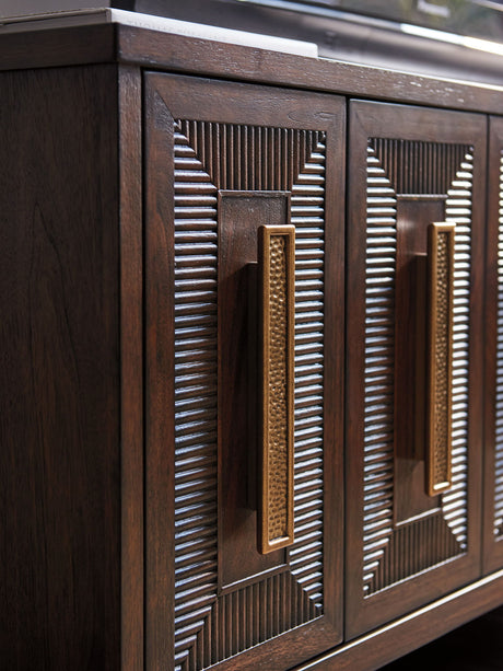 Silverado - Modesto Media Console - Dark Brown