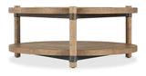 Vineyard Row - 44" Round Cocktail Table - Light Brown