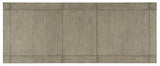 Linville Falls - North Fork Rectangle Dining Table With 1-24" Leaf - Gray