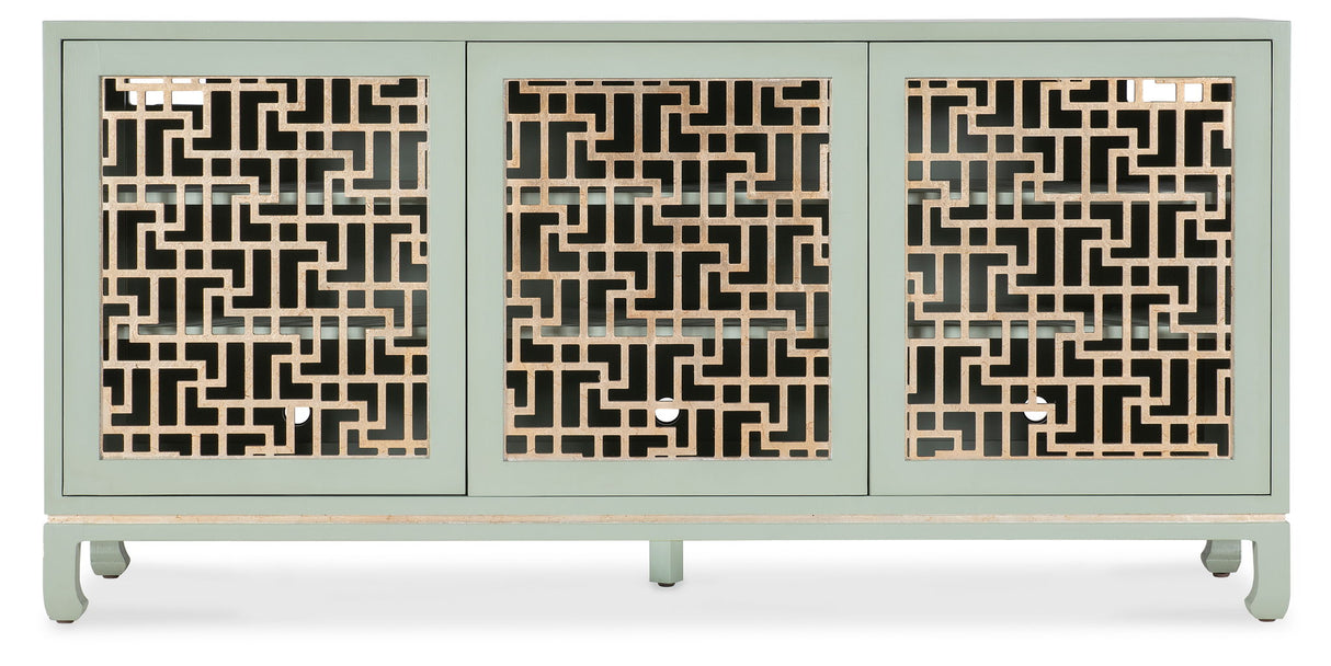 Commerce And Market - Trellis Entertainment Credenza - Light Blue