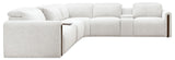 MS - Anaheim Seven-Piece Power Sectional - White