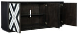 Sanctuary 2 - Noir Et Blanc Entertainment Console