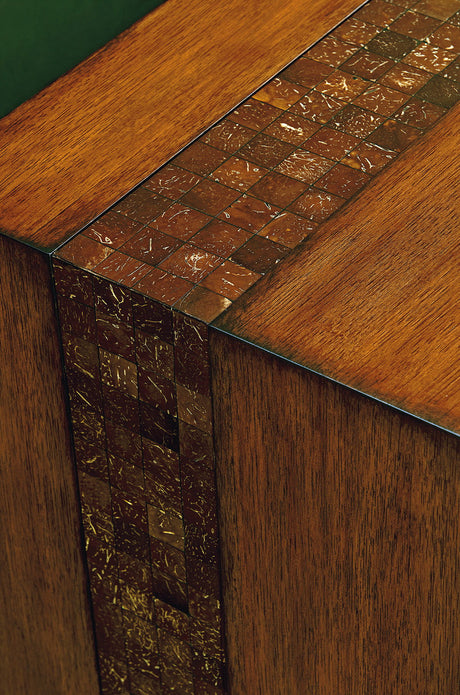 Island Fusion - Turtle Island Console - Dark Brown
