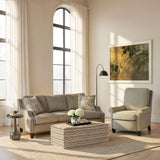Commerce And Market - Ferrous Accent Table - Bronze