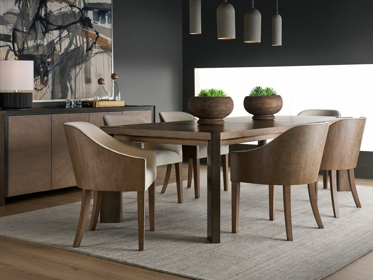 Modern / Mist & Veil - Dining Chair (Set of 2) - Haze / Levi Oyster