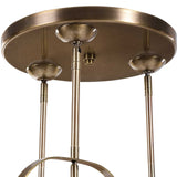 Mimas - 3 Light Cluster Pendant - Gold