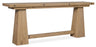 Driftwood - Flip-Top Console Table