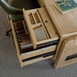 Kalamazoo - Executive Desk - Light Brown