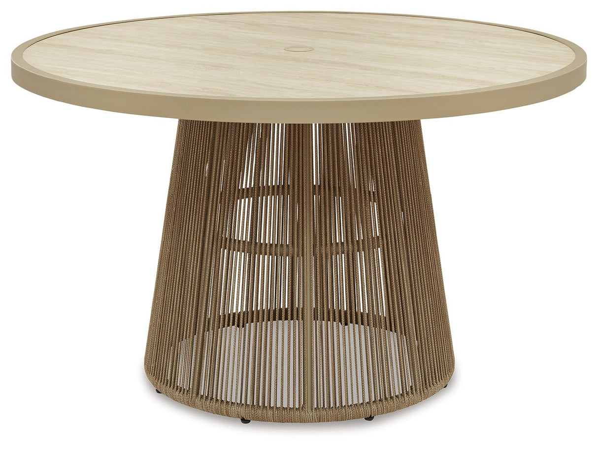 Orchard Beach - Outdoor Dining Table - Beige