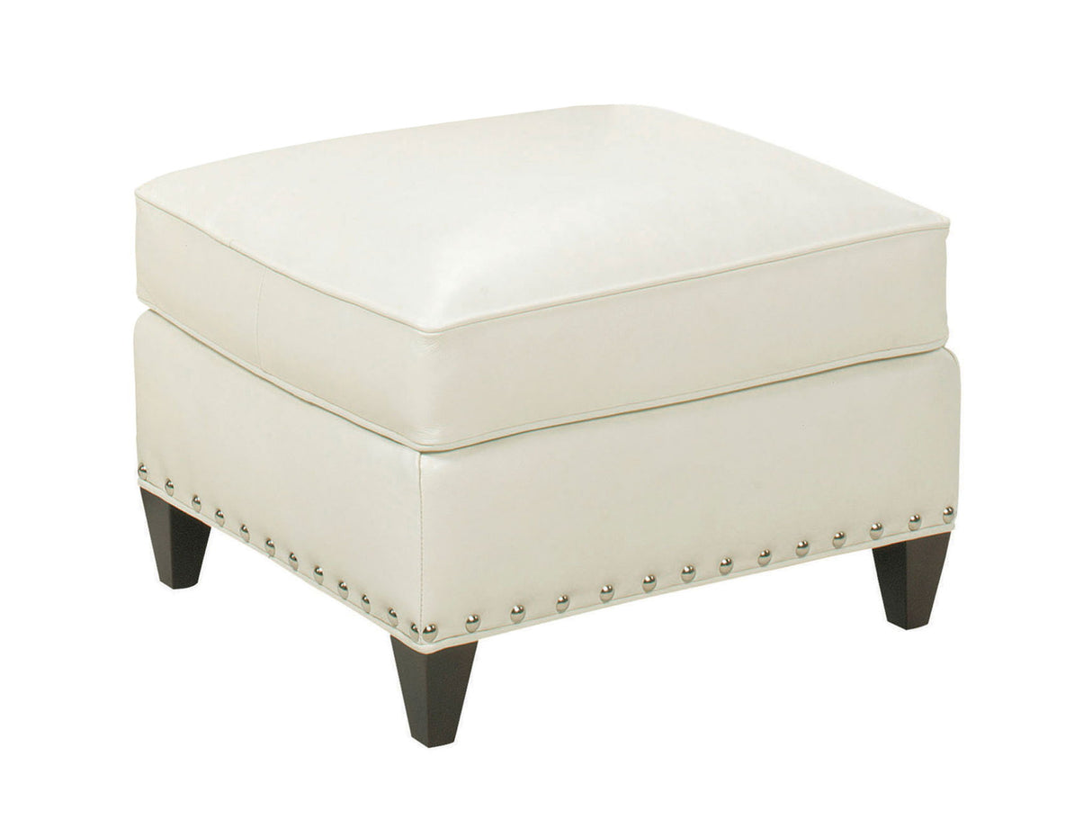 Lexington Upholstery - Chase Ottoman - White