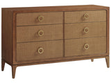 Palm Desert - Beckett Double Dresser - Dark Brown