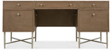Sonnet - Sonnet Executive Desk - Dark Gray