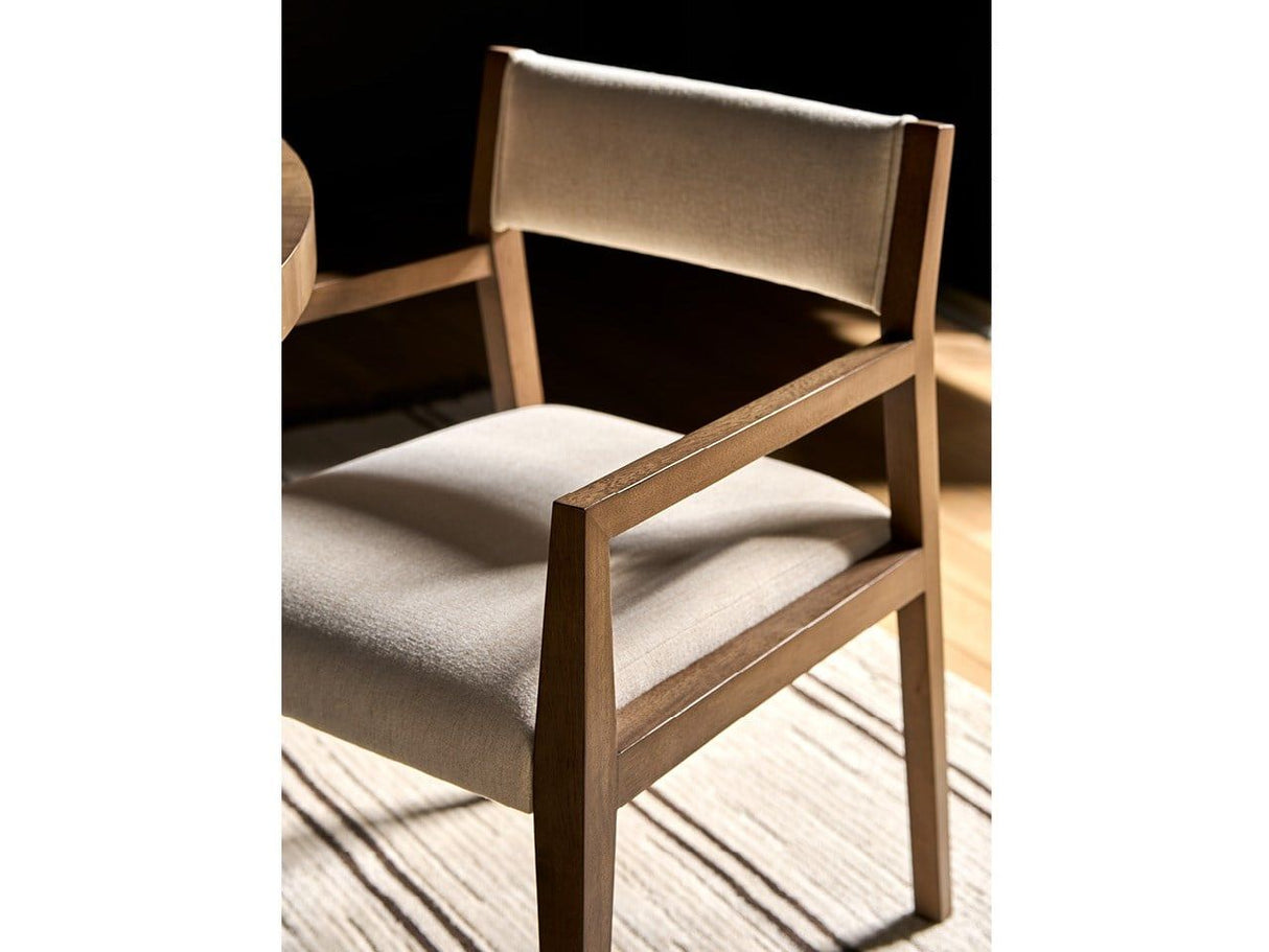 Modern / Mist & Veil - Arm Chair - Haze / Levi Oyster