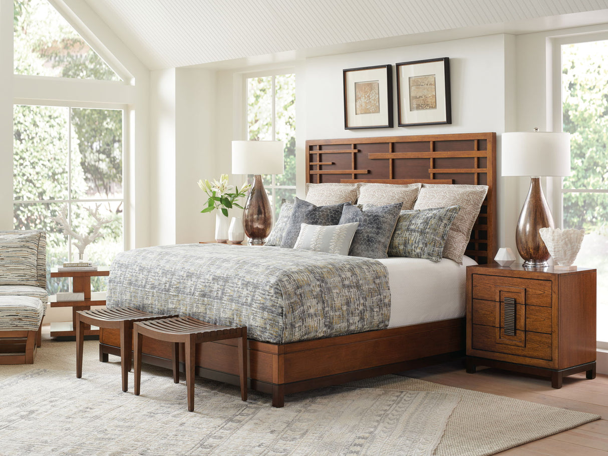 Island Fusion - Midori Bench - Dark Brown