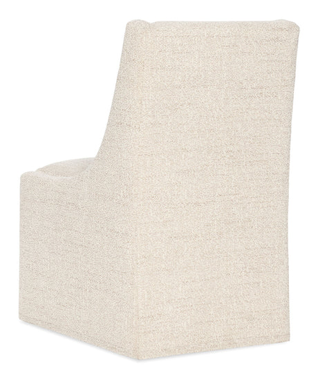 Eleana - Castered Side Chair - Beige