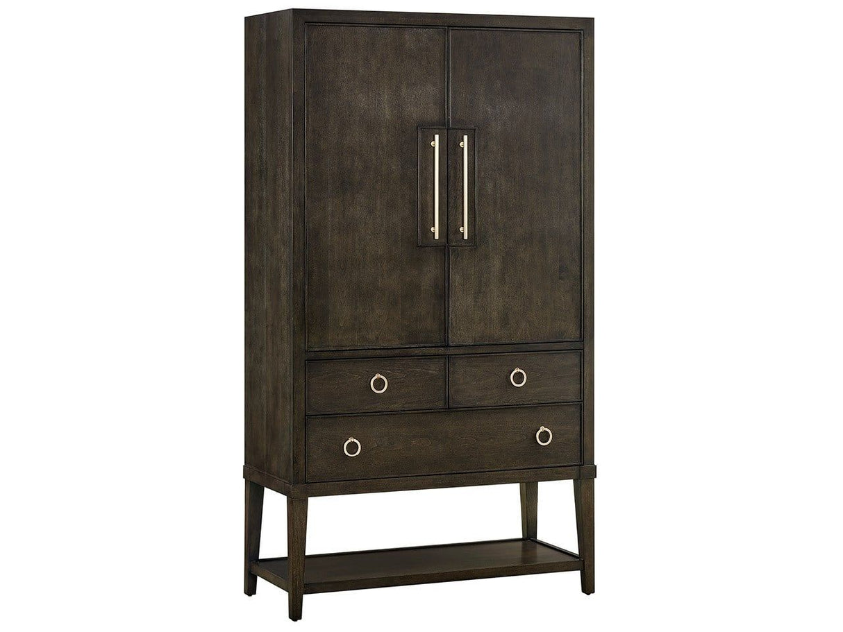 Fenwick - Bar Cabinet - Dark Brown