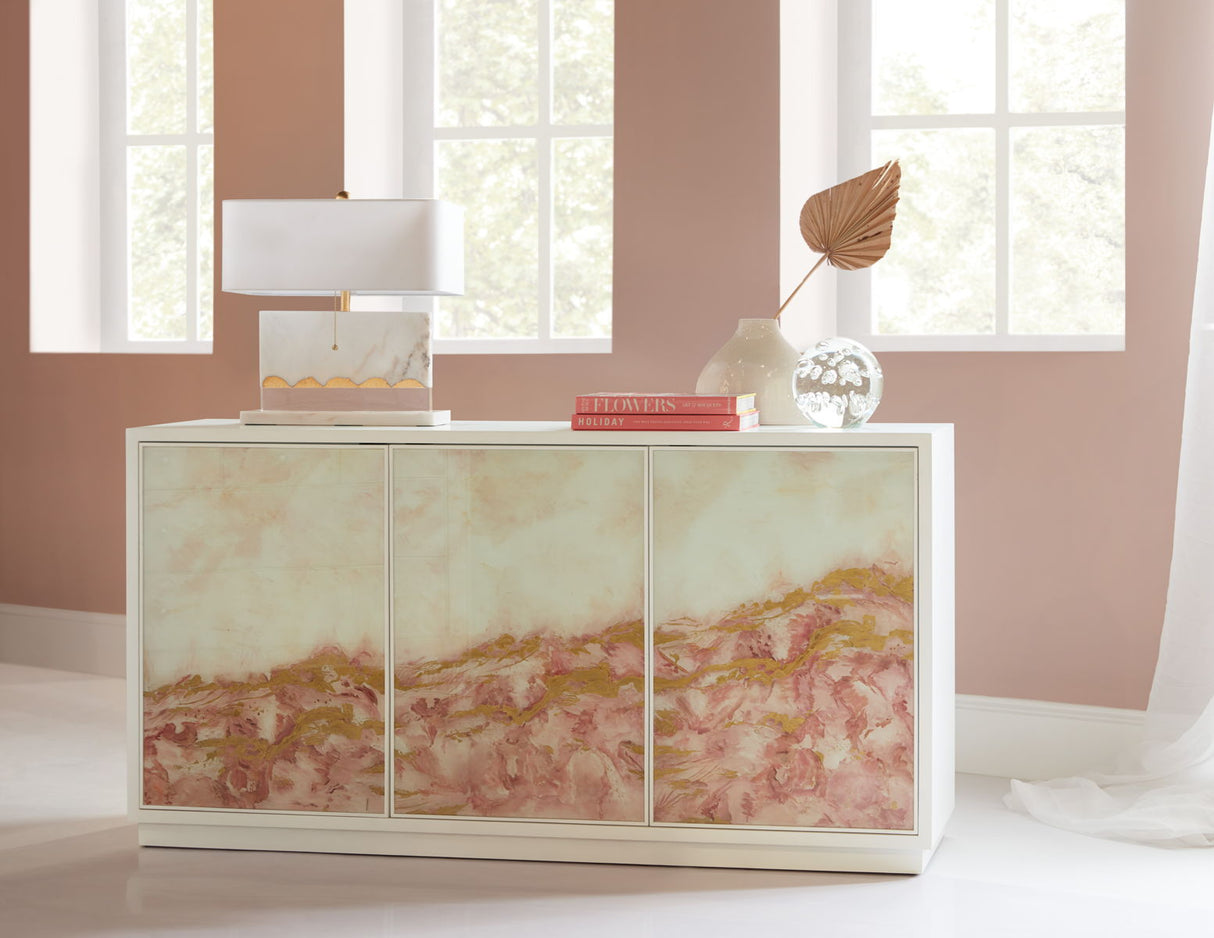 Susan G. Komen - Camaraderie Credenza - White