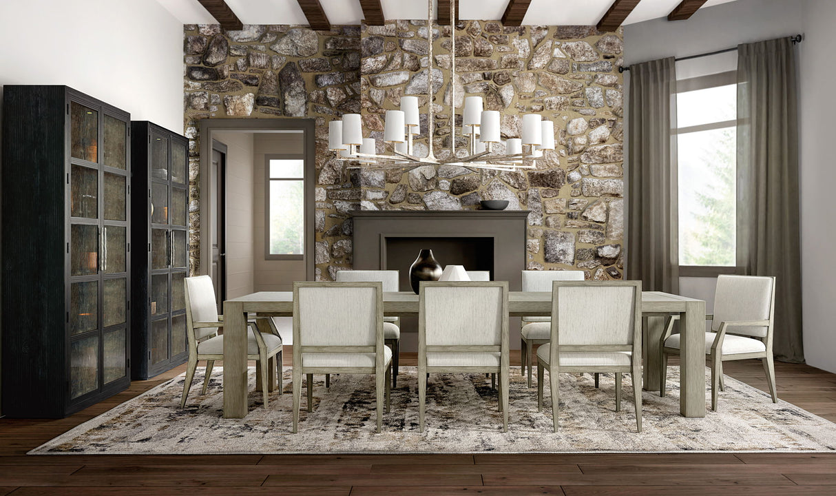 Linville Falls - North Fork Rectangle Dining Table With 1-24" Leaf
