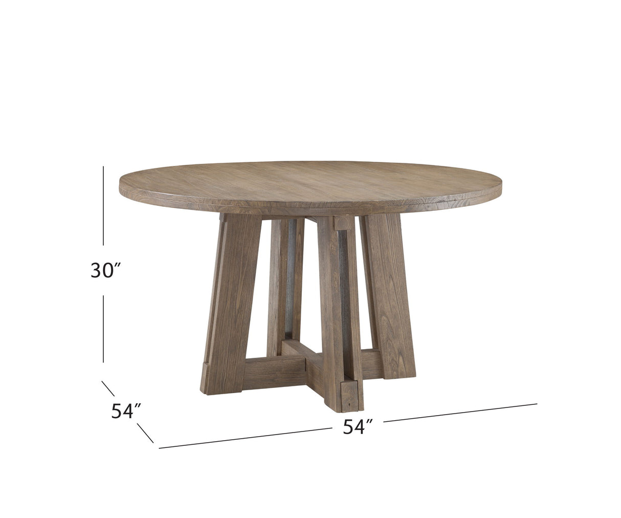 McGuire - Dining Table - Dark Brown