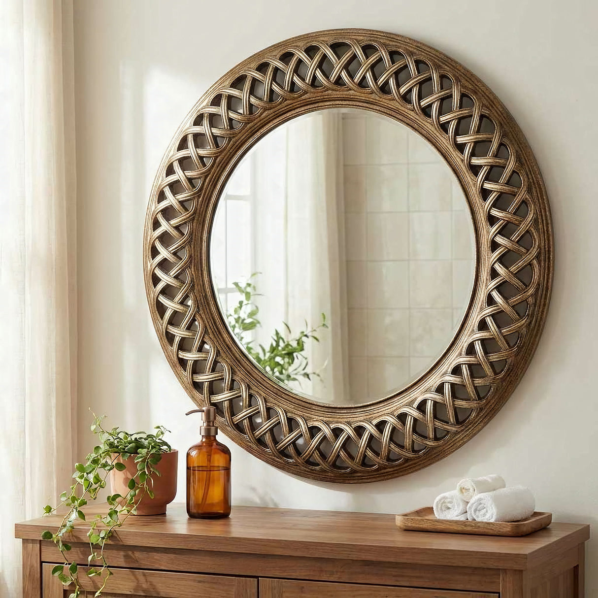 Alissa - Wall Mirror - Silver