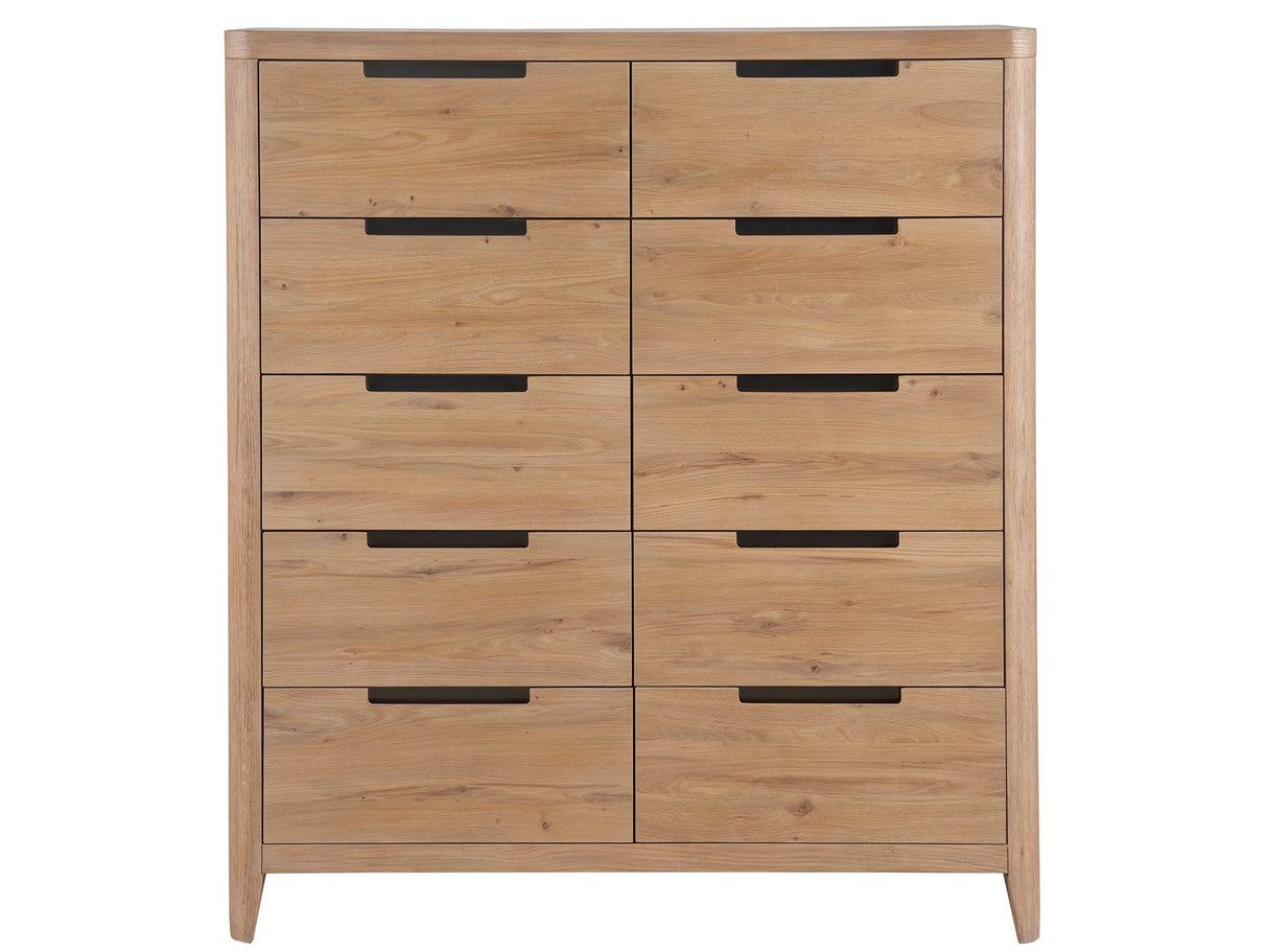 New Modern - Walker Drawer Chest - Light Brown