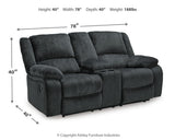 Draycoll - Reclining Loveseat
