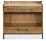 Cashiers - Open Nightstand - Almond