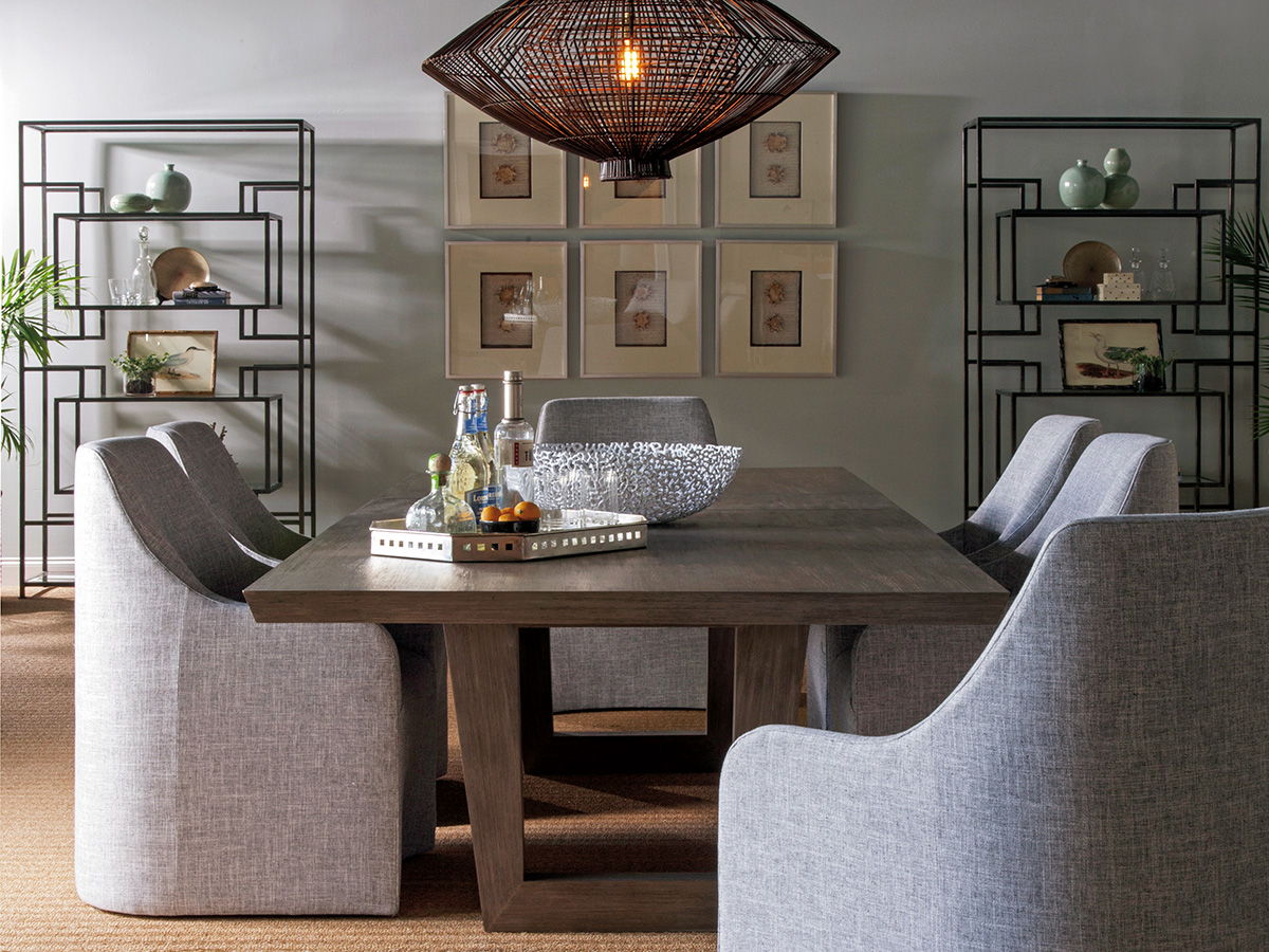 Cohesion Program - Brio Rectangular Dining Table - Dark Brown