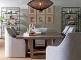Cohesion Program - Brio Rectangular Dining Table - Dark Brown