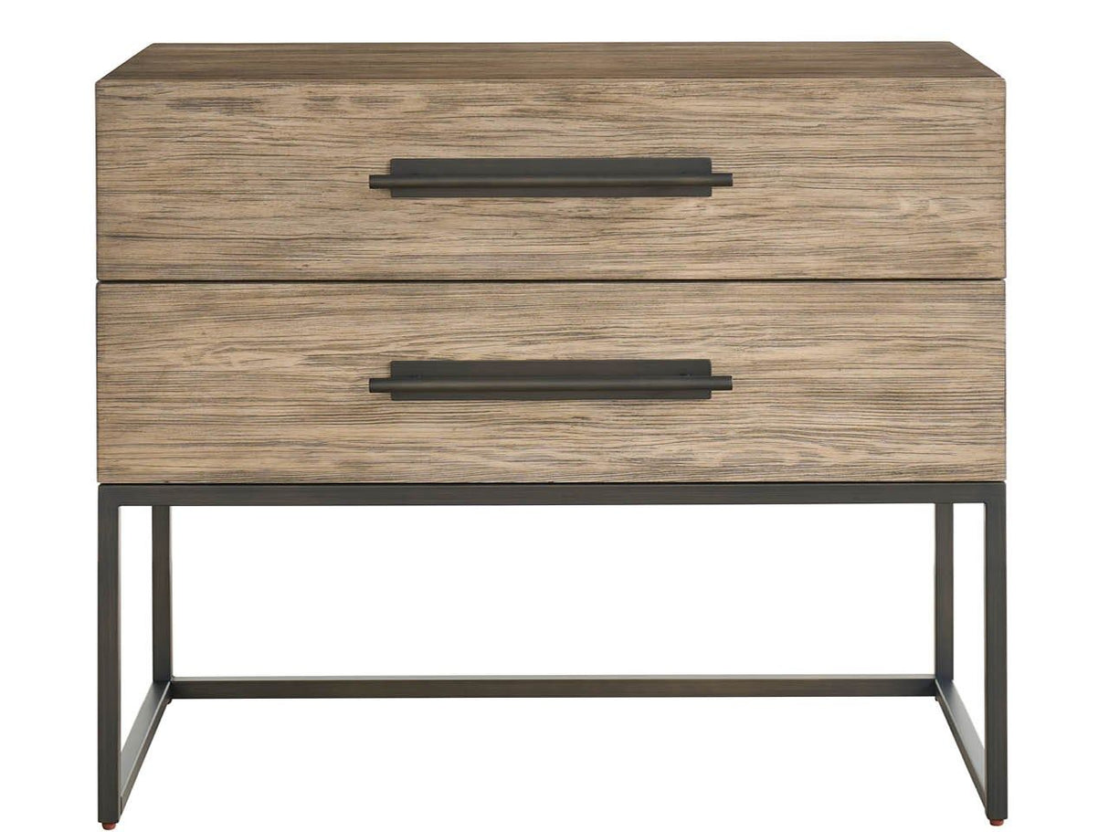 Dwell - Metal Base Nightstand