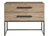 Dwell - Metal Base Nightstand