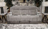 Mixed Motion - Power Reclining Sofa With Adjustable Headrest