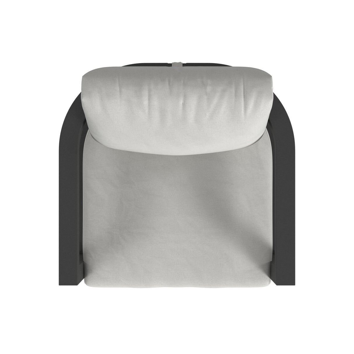 Malibu - Club Chair - Black / White