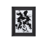 Expressive Abstract II Framed Print - Black