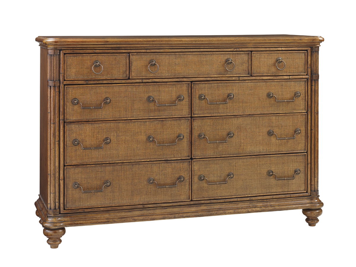 Bali Hai - Breakers Double Dresser - Dark Brown