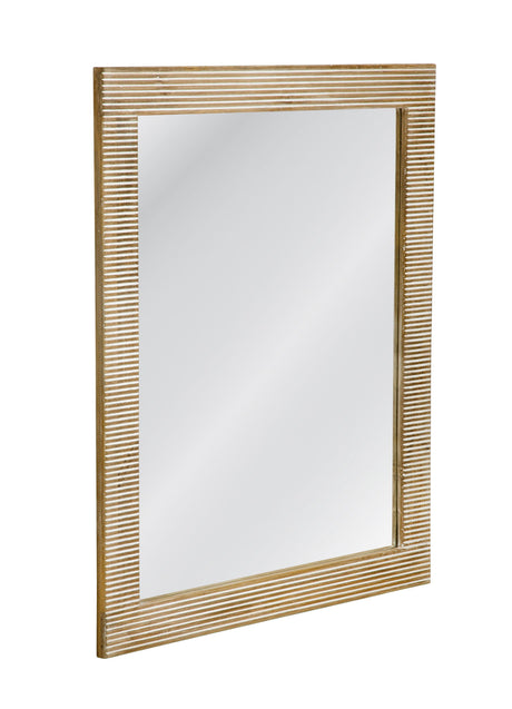 Brielle - Wall Mirror - Distressed White