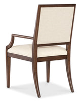 Archives - Upholstered Arm Chair - Beige / Brown