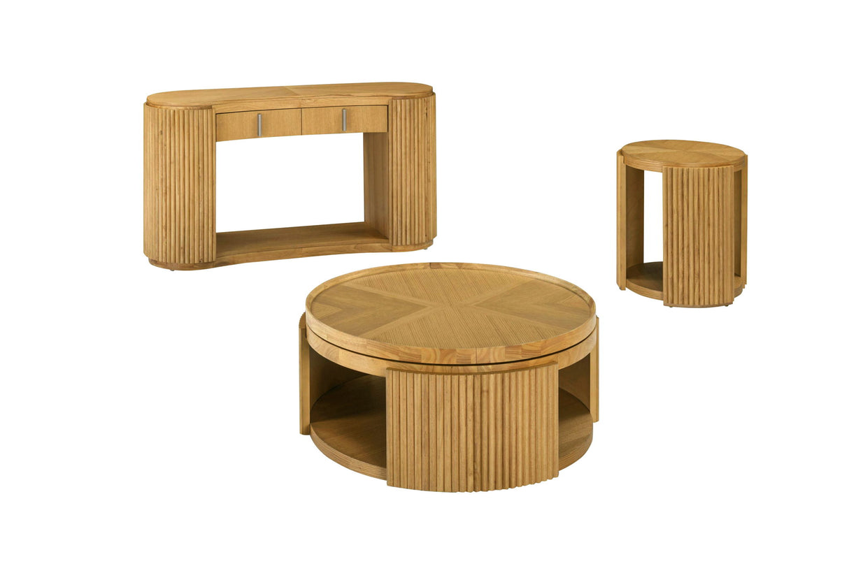 Sterling - Console Table - Wheated Oak