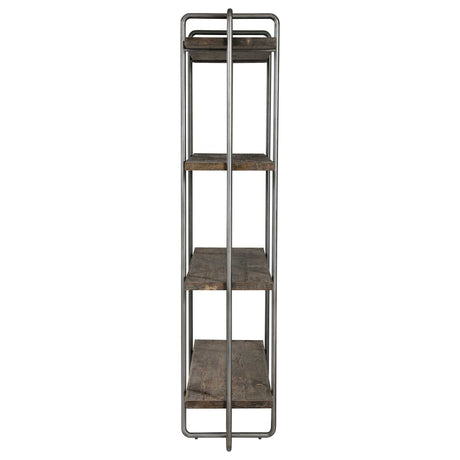 Stilo - Urban Industrial Etagere - Brown, Dark