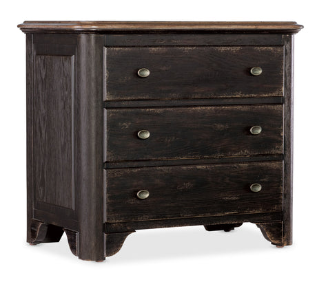 Americana - 34" Three-Drawer Nightstand