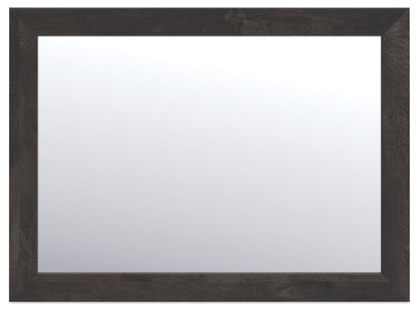 Hollivern - Bedroom Mirror - Dark Gray