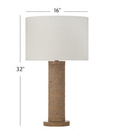 Adams - Table Lamp - Natural Rope